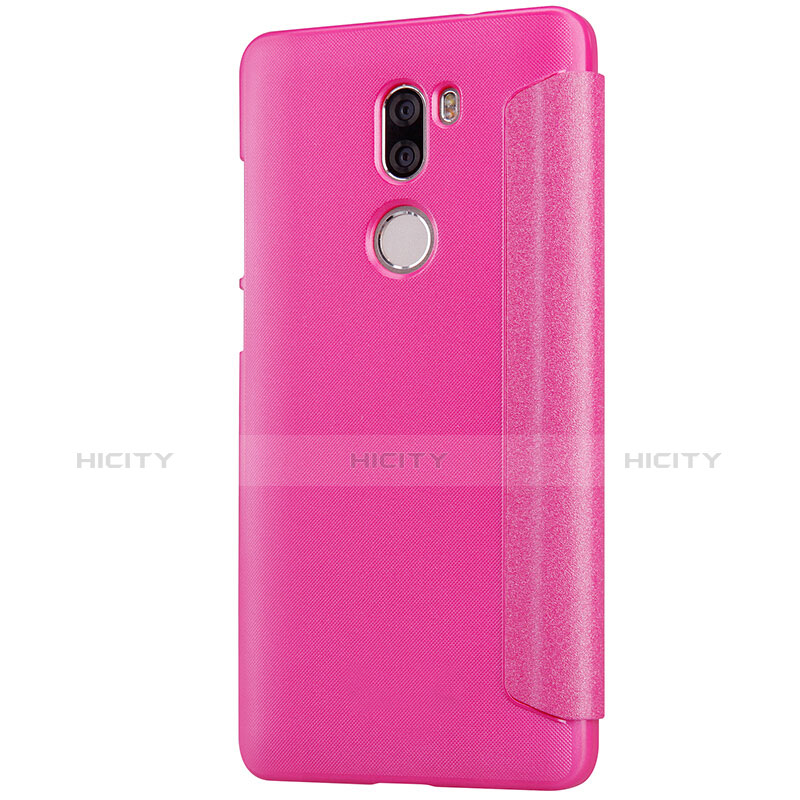 Handyhülle Hülle Stand Tasche Leder L01 für Xiaomi Mi 5S Plus Pink