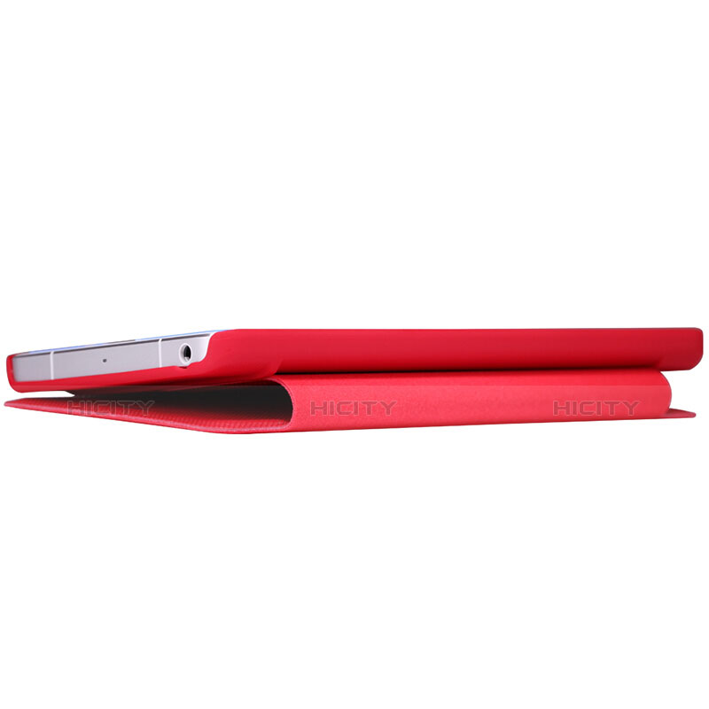 Handyhülle Hülle Stand Tasche Leder L01 für Xiaomi Mi Note Rot