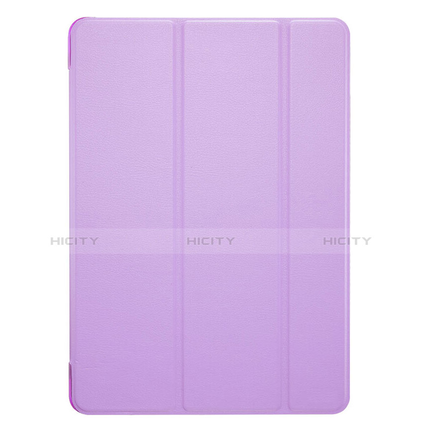 Handyhülle Hülle Stand Tasche Leder L02 für Apple iPad Pro 12.9 Violett