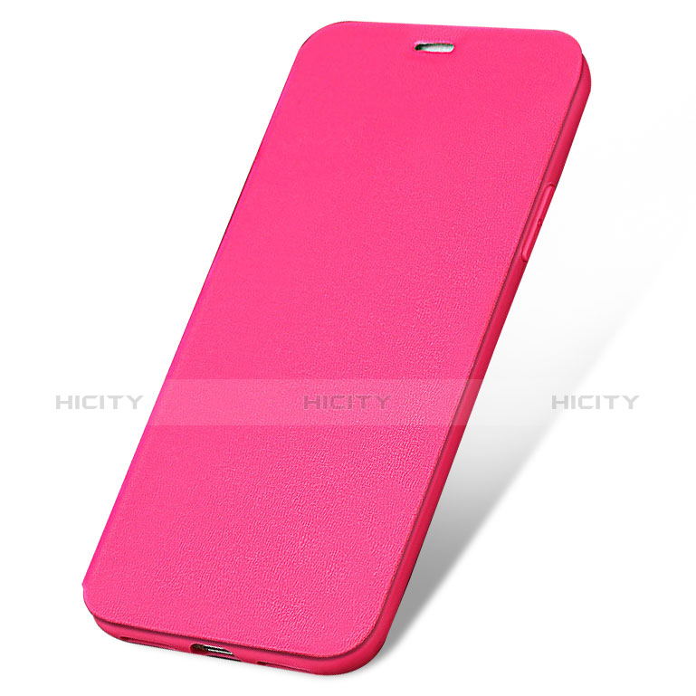 Handyhülle Hülle Stand Tasche Leder L02 für Apple iPhone 7 Plus Pink