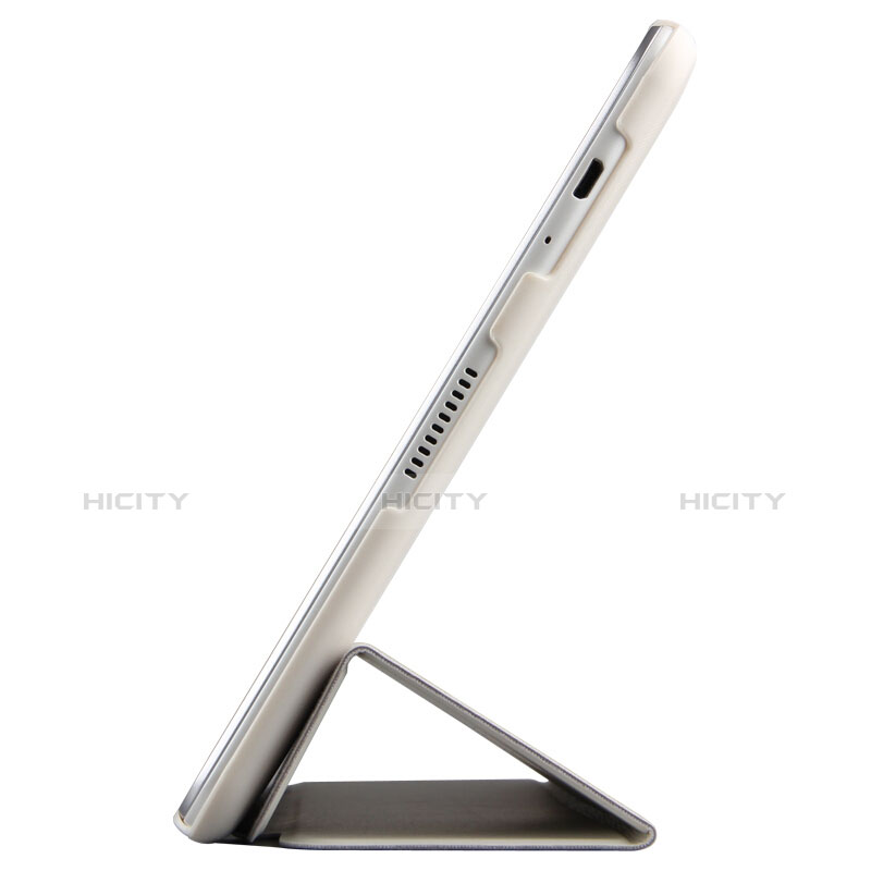 Handyhülle Hülle Stand Tasche Leder L02 für Huawei MediaPad M2 10.1 FDR-A03L FDR-A01W Weiß