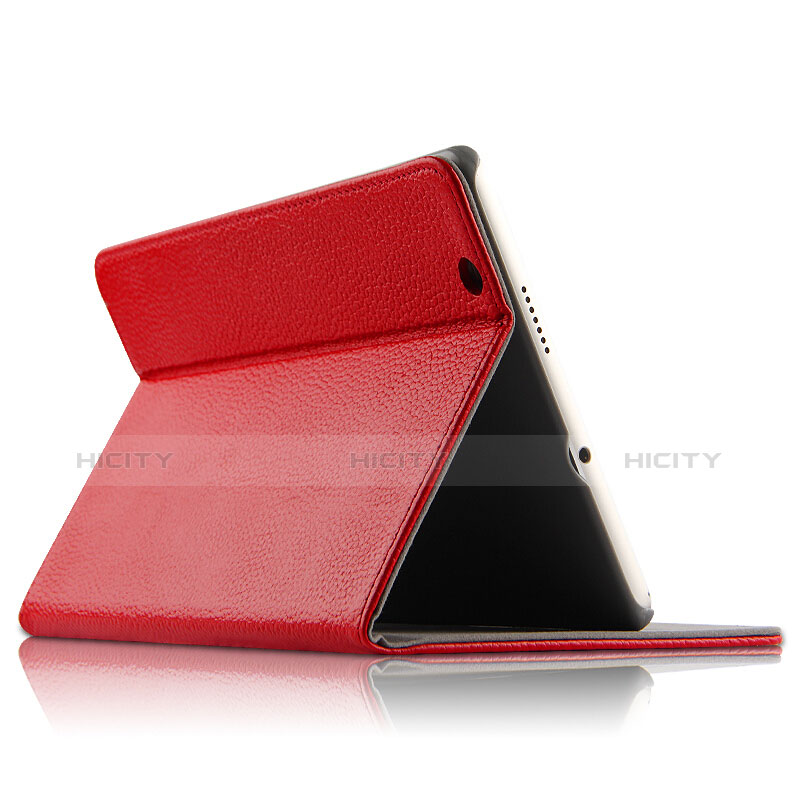 Handyhülle Hülle Stand Tasche Leder L02 für Huawei Mediapad M3 8.4 BTV-DL09 BTV-W09 Rot