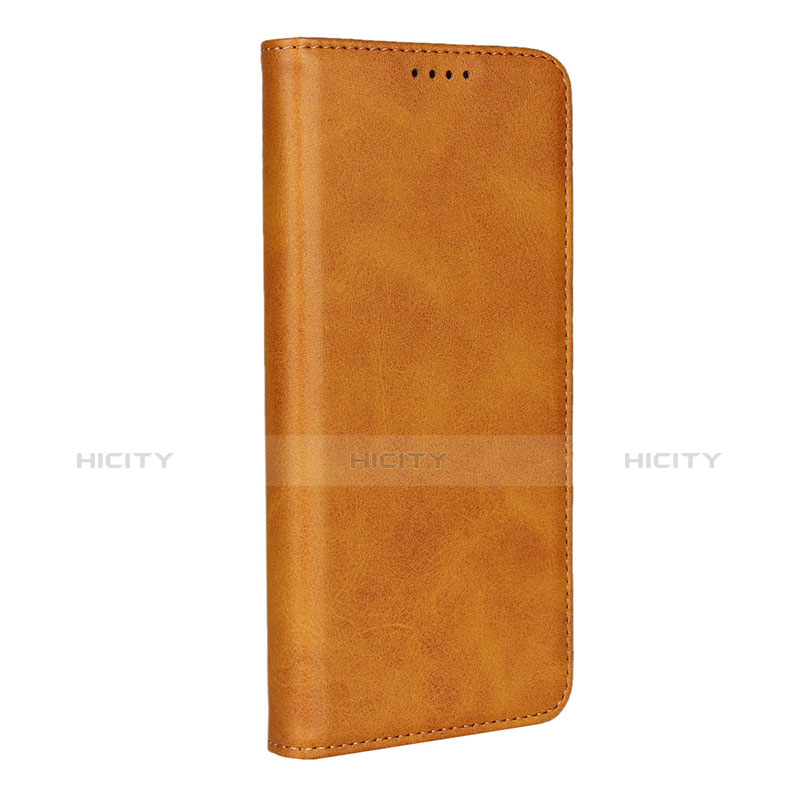 Handyhülle Hülle Stand Tasche Leder L02 für Huawei P30 Pro Orange