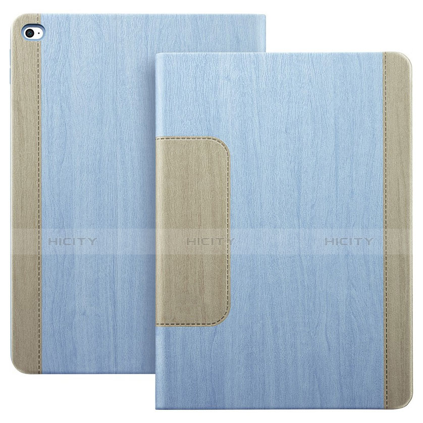 Handyhülle Hülle Stand Tasche Leder L03 für Apple iPad Mini 4 Hellblau