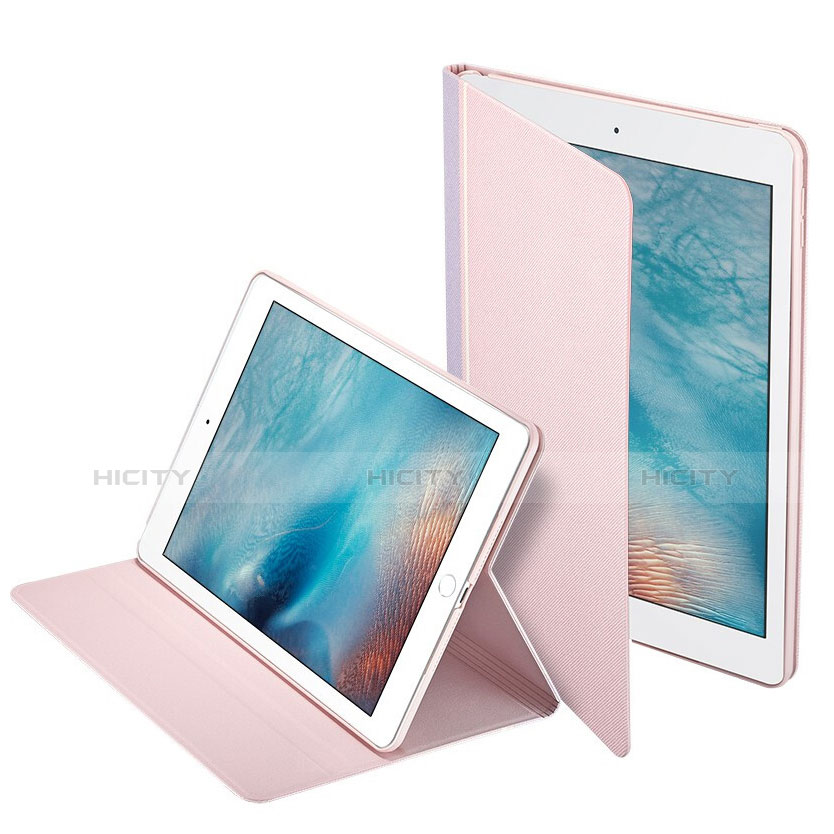 Handyhülle Hülle Stand Tasche Leder L03 für Apple iPad Mini 4 Rosa