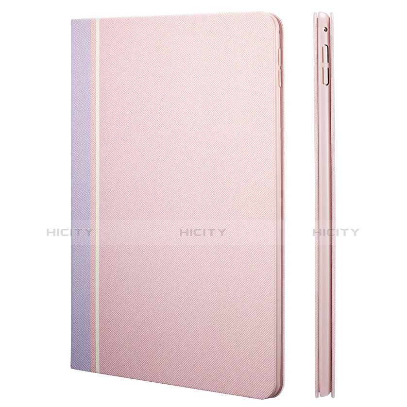 Handyhülle Hülle Stand Tasche Leder L03 für Apple iPad Pro 9.7 Rosa