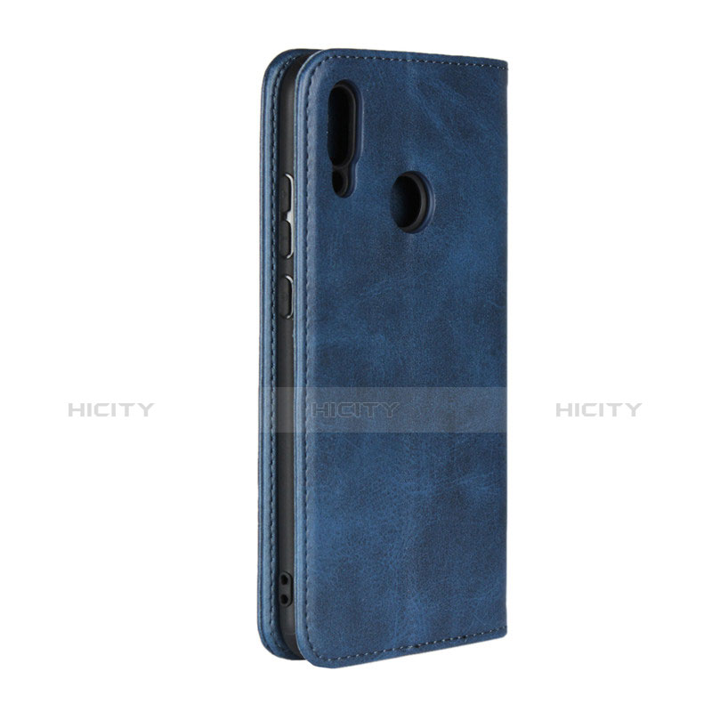 Handyhülle Hülle Stand Tasche Leder L03 für Huawei Honor 10 Lite Blau