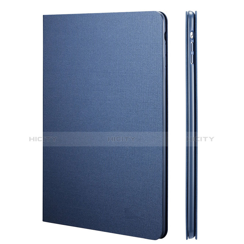 Handyhülle Hülle Stand Tasche Leder L04 für Apple iPad Mini Blau