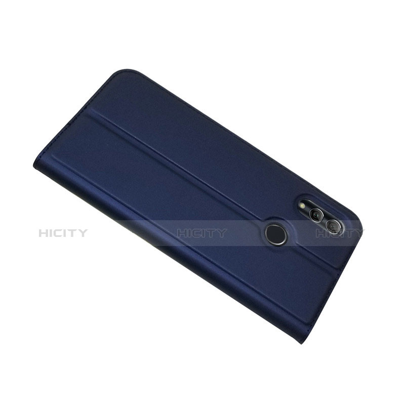 Handyhülle Hülle Stand Tasche Leder L06 für Huawei Honor 10 Lite Blau