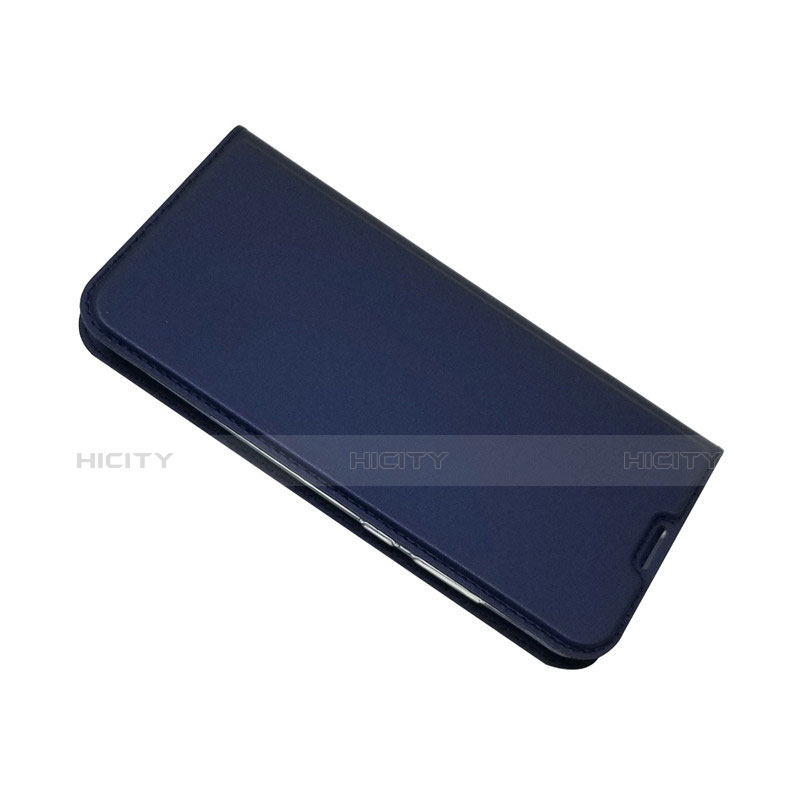 Handyhülle Hülle Stand Tasche Leder L06 für Huawei Honor 10 Lite Blau