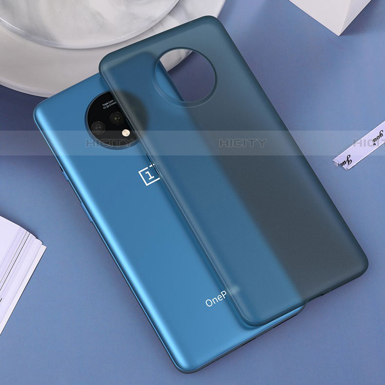 Handyhülle Hülle Ultra Dünn Hartschalen Schutzhülle Tasche Durchsichtig Transparent Matt H01 für OnePlus 7T