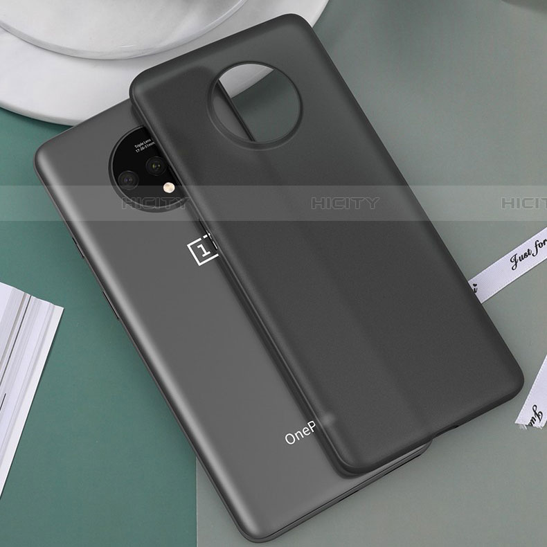 Handyhülle Hülle Ultra Dünn Hartschalen Schutzhülle Tasche Durchsichtig Transparent Matt H01 für OnePlus 7T