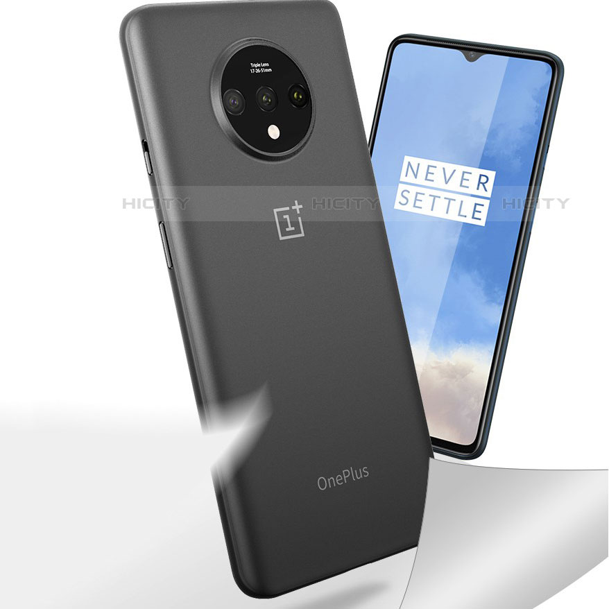 Handyhülle Hülle Ultra Dünn Hartschalen Schutzhülle Tasche Durchsichtig Transparent Matt H01 für OnePlus 7T