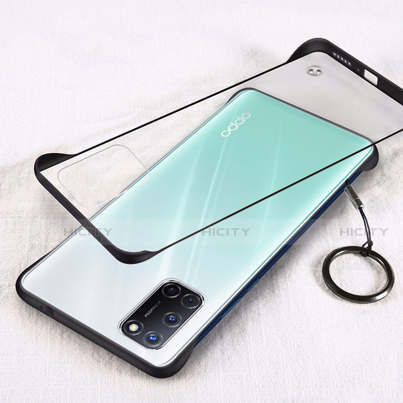 Handyhülle Hülle Ultra Dünn Schutzhülle Hartschalen Tasche Durchsichtig Transparent Matt U01 für Oppo A72