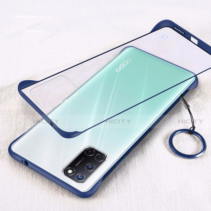 Handyhülle Hülle Ultra Dünn Schutzhülle Hartschalen Tasche Durchsichtig Transparent Matt U01 für Oppo A72