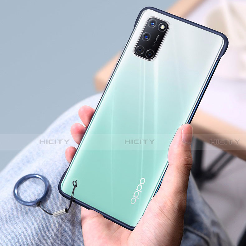 Handyhülle Hülle Ultra Dünn Schutzhülle Hartschalen Tasche Durchsichtig Transparent Matt U01 für Oppo A72