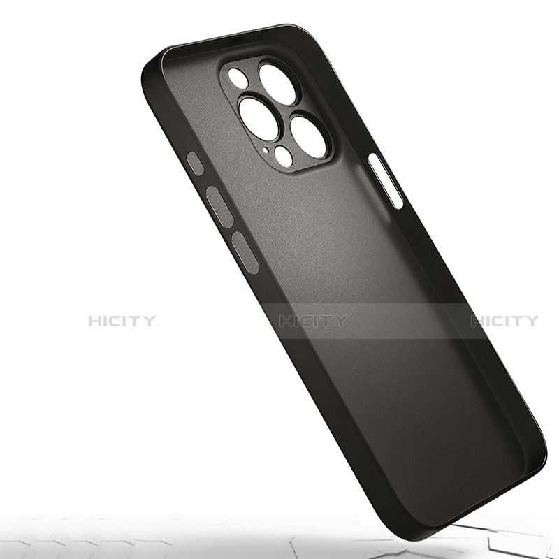 Handyhülle Hülle Ultra Dünn Schutzhülle Hartschalen Tasche Durchsichtig Transparent Matt U02 für Apple iPhone 13 Pro Max