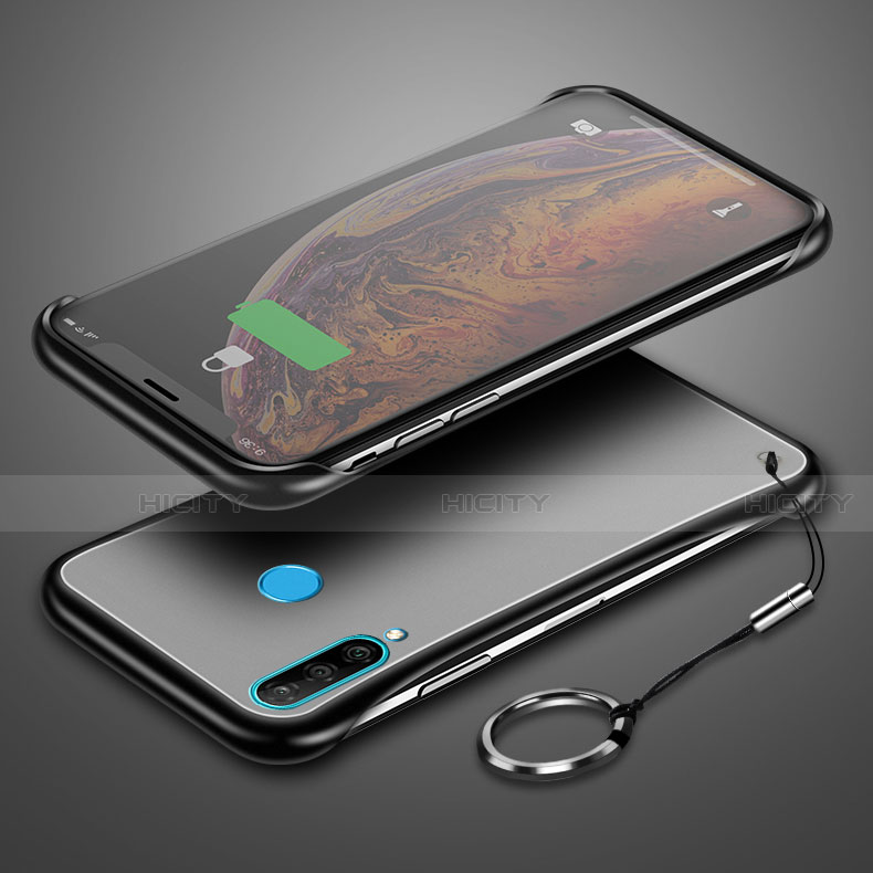 Handyhülle Hülle Ultra Dünn Schutzhülle Tasche Durchsichtig Transparent Matt H01 für Huawei P30 Lite groß