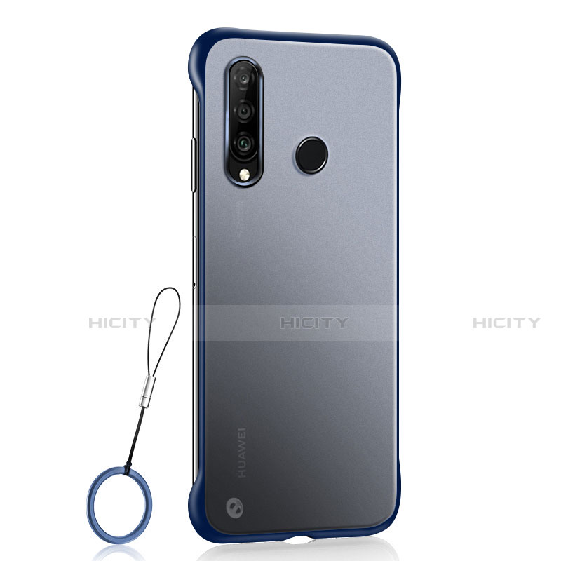 Handyhülle Hülle Ultra Dünn Schutzhülle Tasche Durchsichtig Transparent Matt H05 für Huawei Nova 4e Blau