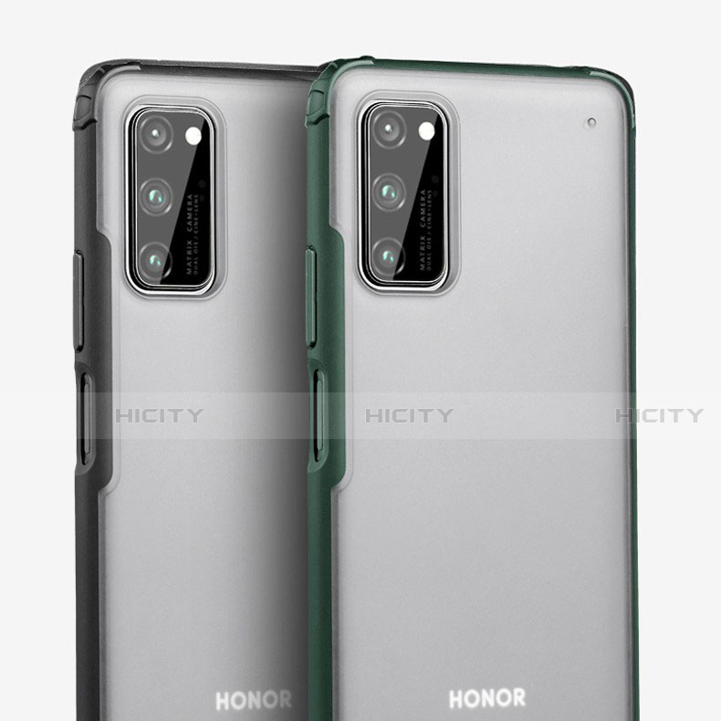 Handyhülle Hülle Ultra Dünn Schutzhülle Tasche Durchsichtig Transparent Matt U01 für Huawei Honor V30 5G groß