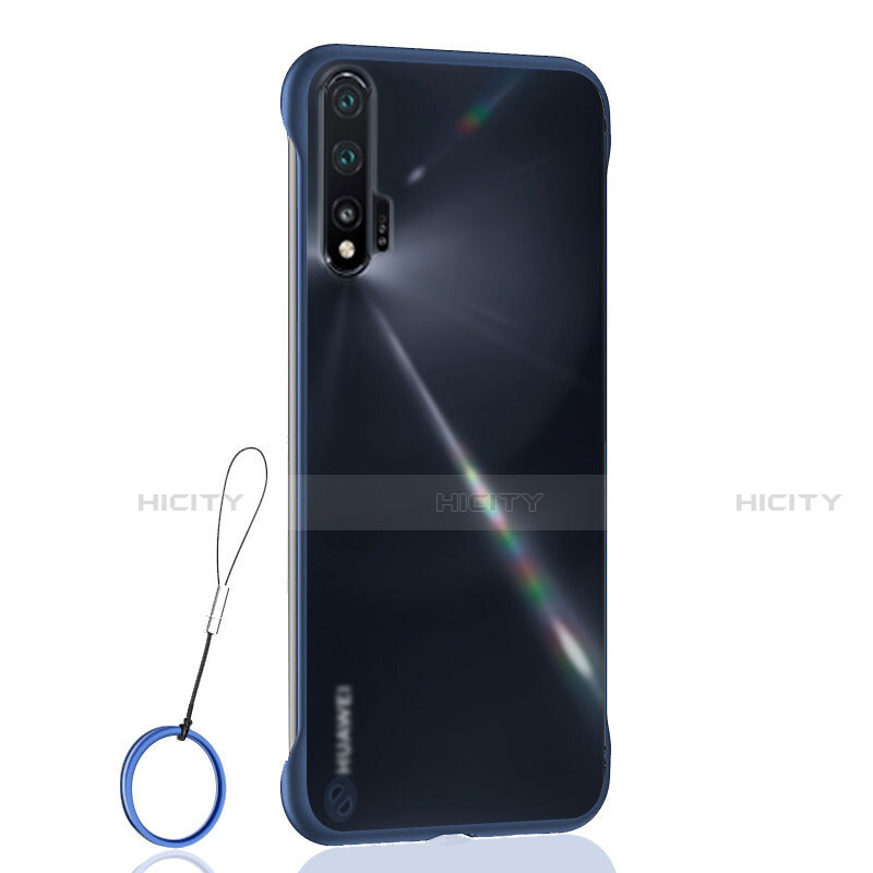 Handyhülle Hülle Ultra Dünn Schutzhülle Tasche Durchsichtig Transparent Matt U01 für Huawei Nova 6 5G Blau Plus