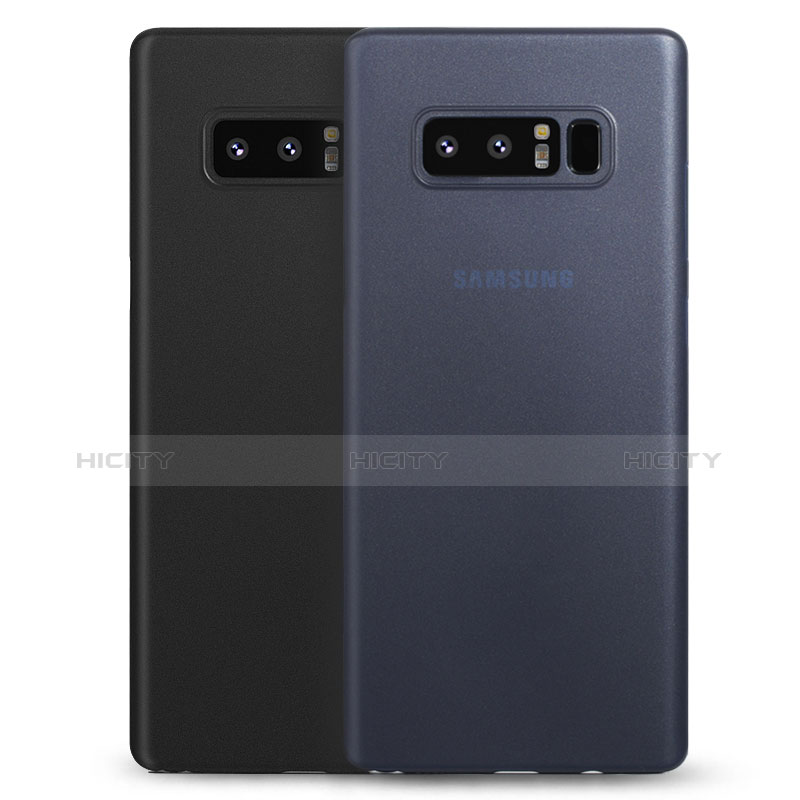 Handyhülle Hülle Ultra Dünn Schutzhülle Tasche Durchsichtig Transparent Matt U01 für Samsung Galaxy Note 8 Duos N950F