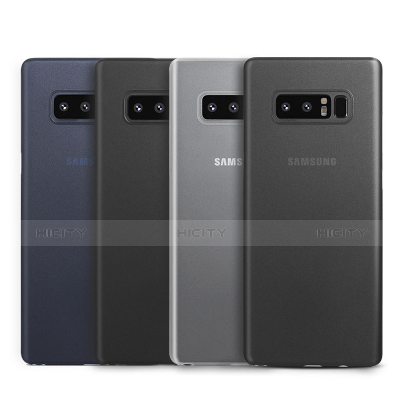 Handyhülle Hülle Ultra Dünn Schutzhülle Tasche Durchsichtig Transparent Matt U01 für Samsung Galaxy Note 8 Duos N950F