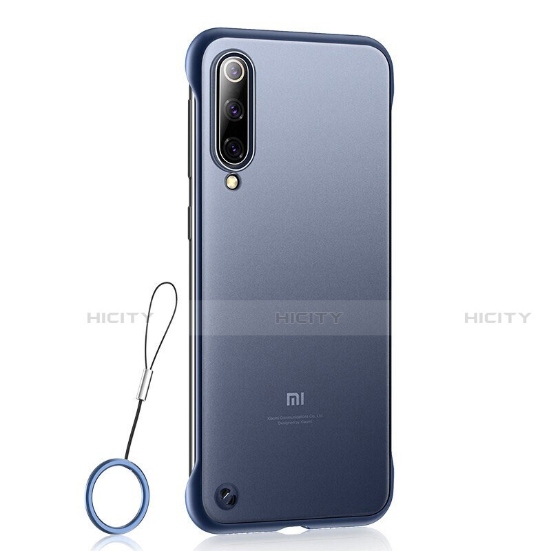 Handyhülle Hülle Ultra Dünn Schutzhülle Tasche Durchsichtig Transparent Matt U01 für Xiaomi Mi 9 Blau