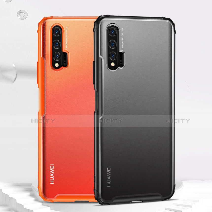 Handyhülle Hülle Ultra Dünn Schutzhülle Tasche Durchsichtig Transparent Matt U02 für Huawei Nova 6 5G groß