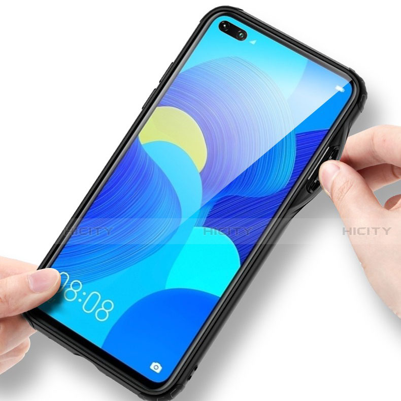 Handyhülle Hülle Ultra Dünn Schutzhülle Tasche Durchsichtig Transparent Matt U02 für Huawei Nova 6 5G groß