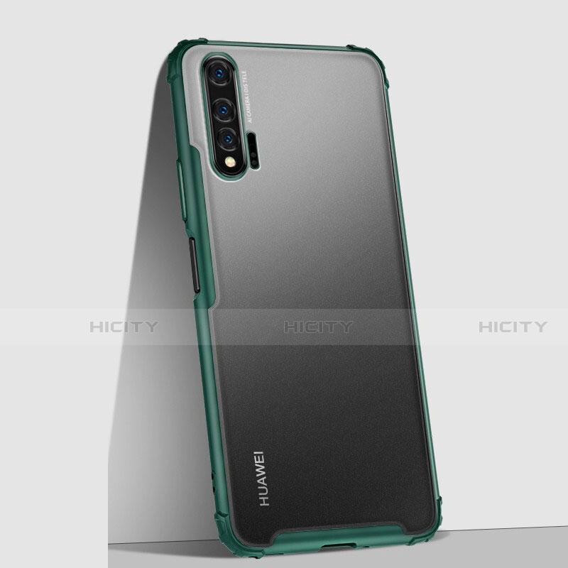 Handyhülle Hülle Ultra Dünn Schutzhülle Tasche Durchsichtig Transparent Matt U02 für Huawei Nova 6 5G Grün