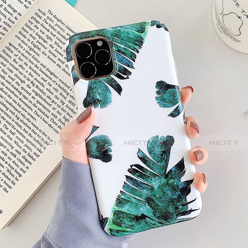 Handyhülle Silikon Hülle Gummi Schutzhülle Blumen für Apple iPhone 11 Pro Max