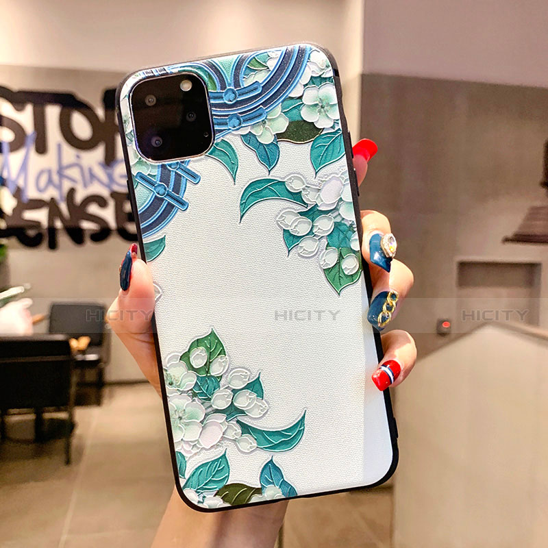 Handyhülle Silikon Hülle Gummi Schutzhülle Blumen H05 für Apple iPhone 11 Pro