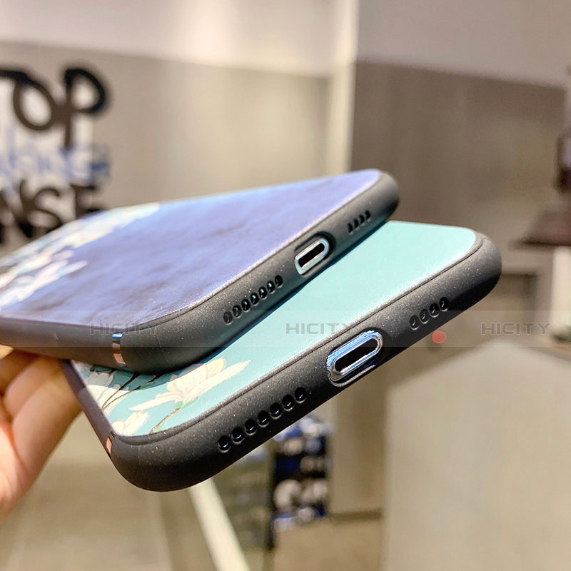 Handyhülle Silikon Hülle Gummi Schutzhülle Blumen H07 für Apple iPhone 11 Pro