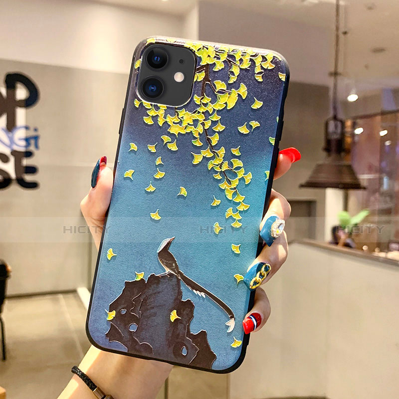 Handyhülle Silikon Hülle Gummi Schutzhülle Blumen H20 für Apple iPhone 11 Plusfarbig Plus