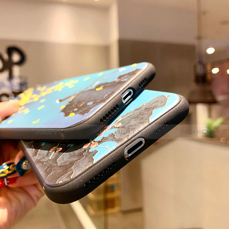 Handyhülle Silikon Hülle Gummi Schutzhülle Blumen H20 für Apple iPhone 11 Pro