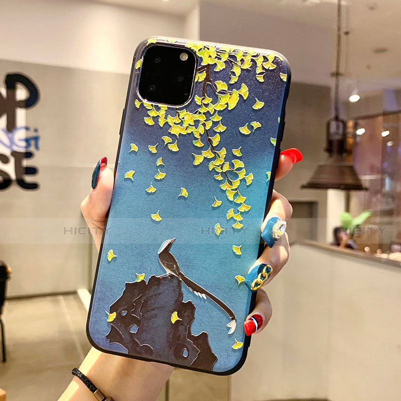 Handyhülle Silikon Hülle Gummi Schutzhülle Blumen H20 für Apple iPhone 11 Pro