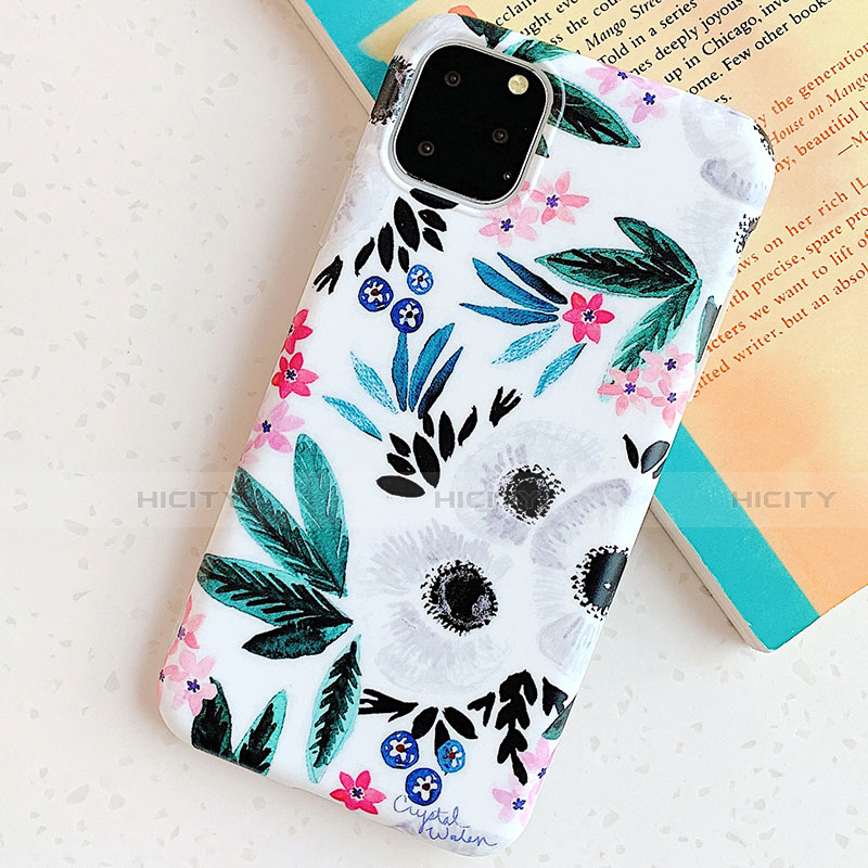 Handyhülle Silikon Hülle Gummi Schutzhülle Blumen S06 für Apple iPhone 11 Pro Max