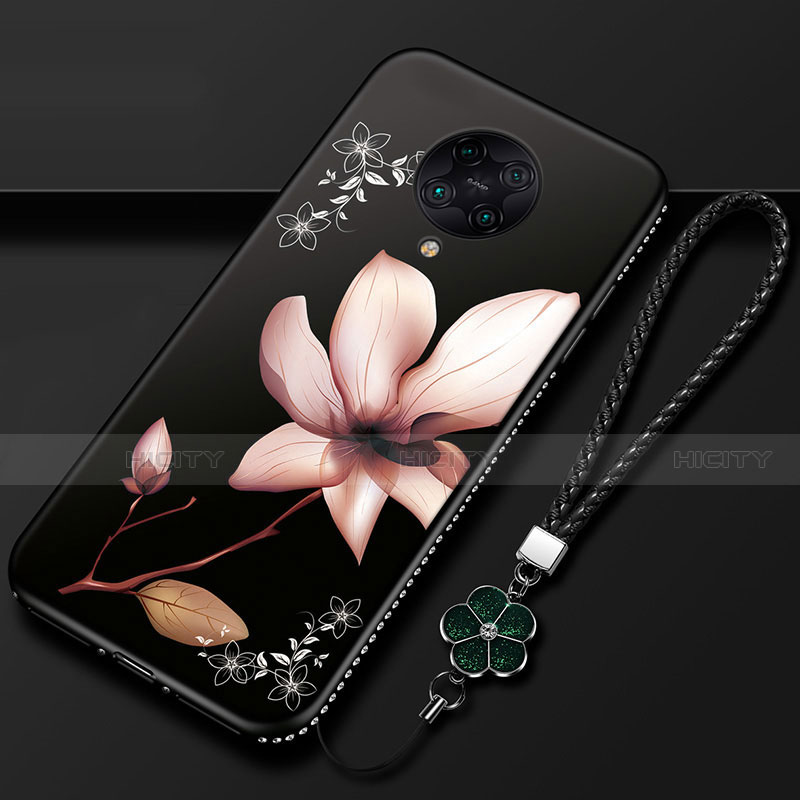 Handyhülle Silikon Hülle Gummi Schutzhülle Flexible Blumen für Xiaomi Redmi K30 Pro Zoom groß