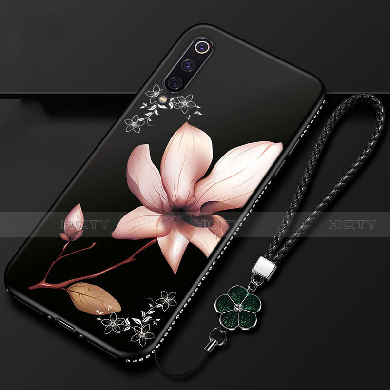 Handyhülle Silikon Hülle Gummi Schutzhülle Flexible Blumen K06 für Xiaomi Mi A3