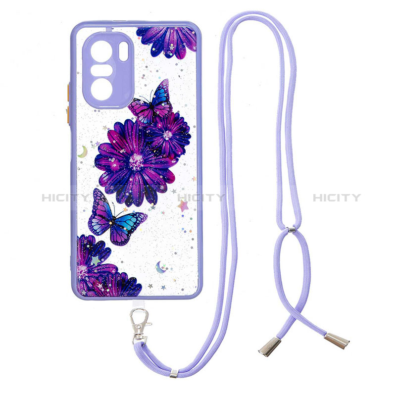 Handyhülle Silikon Hülle Gummi Schutzhülle Flexible Modisch Muster mit Schlüsselband Lanyard Y01X für Xiaomi Mi 11i 5G