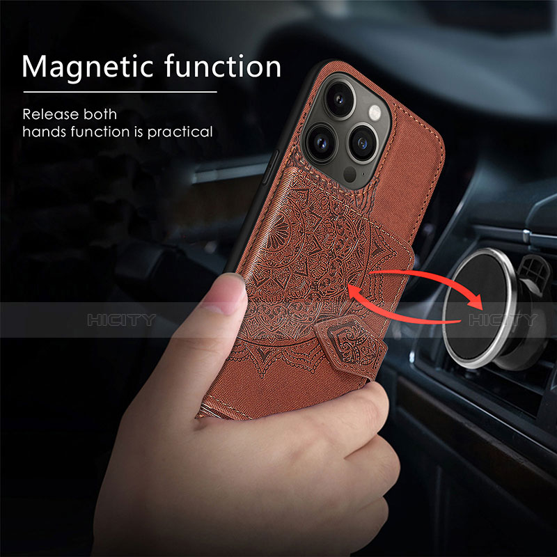 Handyhülle Silikon Hülle Gummi Schutzhülle Flexible Modisch Muster S01 für Apple iPhone 14 Pro