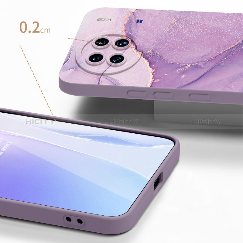 Handyhülle Silikon Hülle Gummi Schutzhülle Flexible Modisch Muster S01 für Vivo X90 Pro 5G