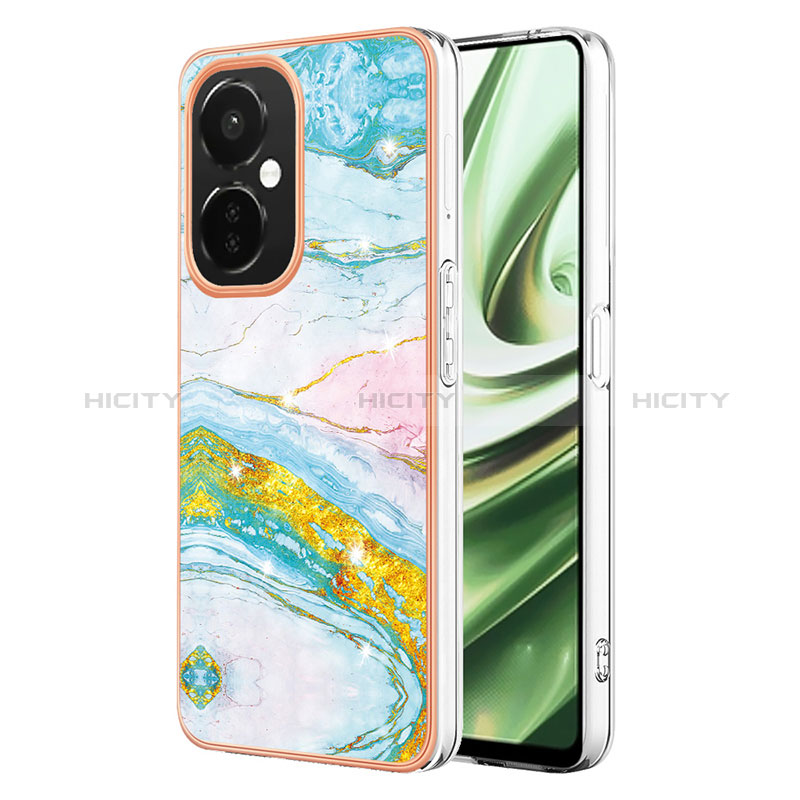 Handyhülle Silikon Hülle Gummi Schutzhülle Flexible Modisch Muster Y01B für Oppo K11x 5G groß