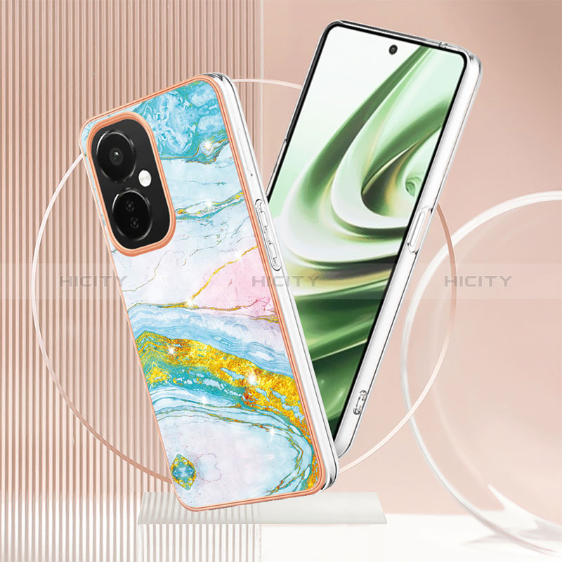 Handyhülle Silikon Hülle Gummi Schutzhülle Flexible Modisch Muster Y01B für Oppo K11x 5G groß