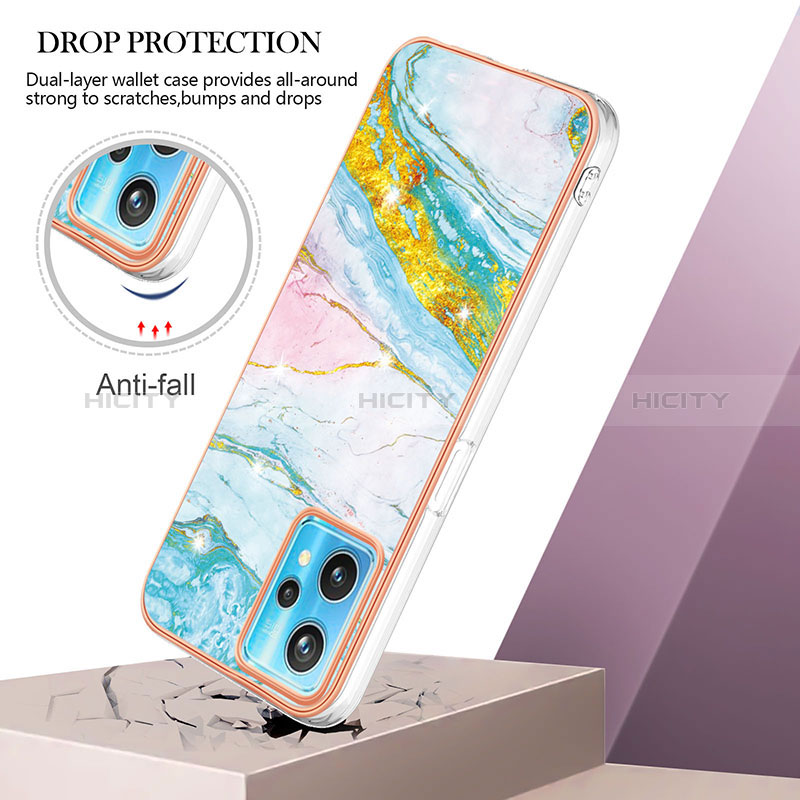Handyhülle Silikon Hülle Gummi Schutzhülle Flexible Modisch Muster Y01B für Realme 9 Pro+ Plus 5G groß