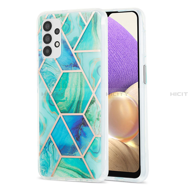 Handyhülle Silikon Hülle Gummi Schutzhülle Flexible Modisch Muster Y01B für Samsung Galaxy A32 4G