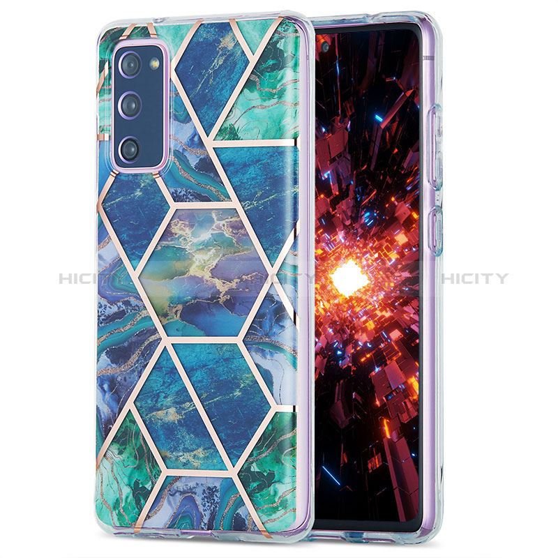 Handyhülle Silikon Hülle Gummi Schutzhülle Flexible Modisch Muster Y01B für Samsung Galaxy S20 FE (2022) 5G groß