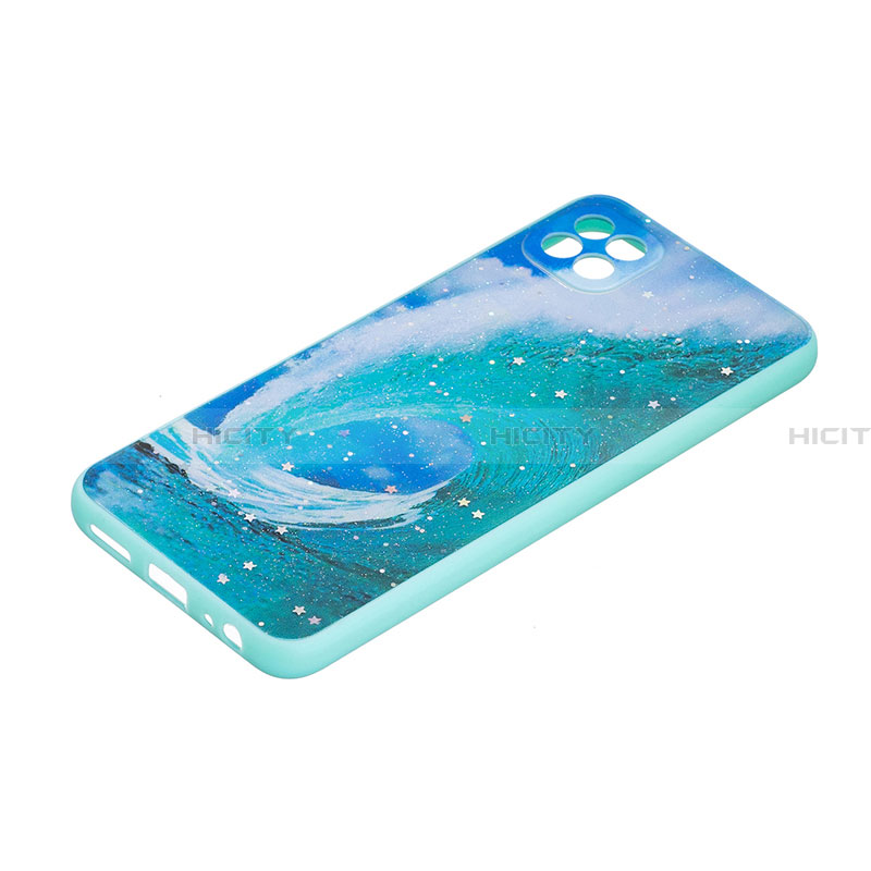 Handyhülle Silikon Hülle Gummi Schutzhülle Flexible Modisch Muster Y01X für Samsung Galaxy A22 5G