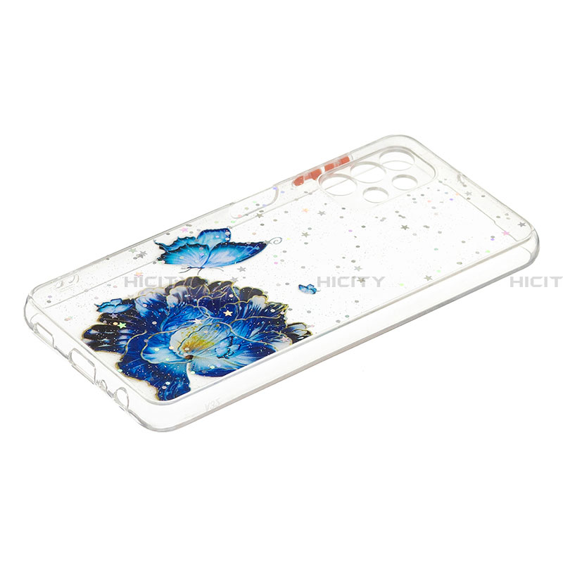 Handyhülle Silikon Hülle Gummi Schutzhülle Flexible Modisch Muster Y01X für Samsung Galaxy A32 5G groß